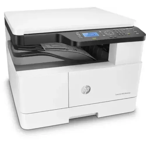МФУ HP LaserJet M442dn лазерный черно-белый A3, принтер-копир-сканер для офиса с двусторонней печатью