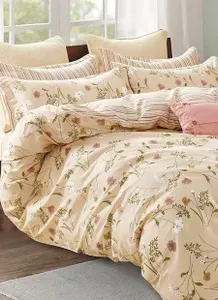 Постельное белье евро Cleo Satin de Luxe комплект пододеяльник на молнии сатин хлопок