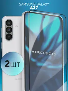 Защитное стекло для Samsung Galaxy A37 (Самсунг Галакси А37) с олеофобным покрытием, ROSCO