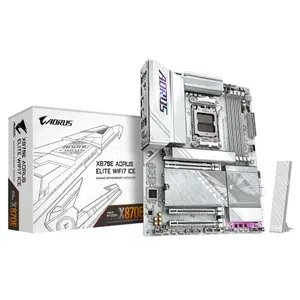 Материнская плата Gigabyte X870E AORUS ELITE WIFI7 ICE AMD X870E AM5 DDR5