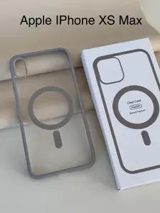 Чехол для Apple iPhone XS Max, MagSafe, серый