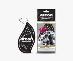 Ароматизатор автомобильный Areon MON XXL (Black Crystal Черный Кристалл)
