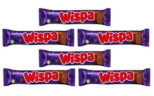 Шоколадный батончик Виспа Кэдберри / Wispa Cadbury 6 шт х 36 гр (Великобритания)