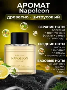 Сменный блок для автопарфюм CAR FRAGRANCE(Napoleon), 50 мл