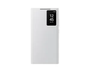 Чехол для Samsung Galaxy S24 Ultra Smart View Wallet Case / Чехол для Самсунг Галакси с24 ультра / Белый