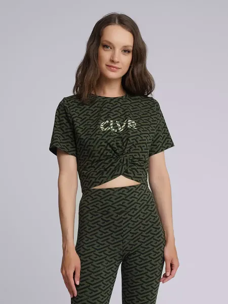 CLEVER WEAR Топ спортивный укороченный