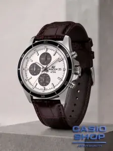 Мужские японские наручные часы Casio Edifice EFR-526L-7A с хронографом с гарантией