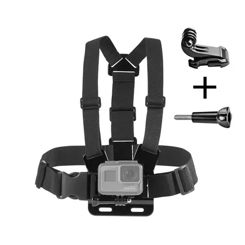 Крепление на грудь для экшн камеры GoPro, Xiaomi, SJCAM, DJI, Eken, нагрудное крепление