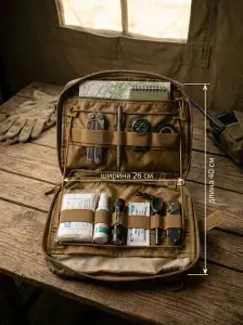 Несессер тактический MOLLE, EDC органайзер для снаряжения и аксессуаров