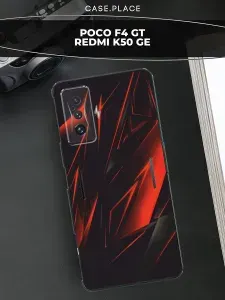 Силиконовый чехол на Xiaomi Redmi K50 GE / Poco F4 GT / Редми K50 GE / Poco F4 GT стильный