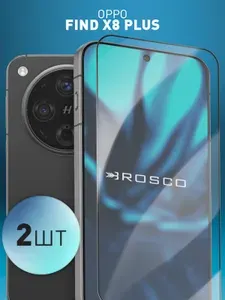Набор стекол для OPPO Find X8s+ (ОППО Файнд Х8с Плюс) с олеофобным покрытием, ROSCO 2шт
