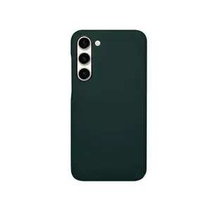 Чехол на Samsung Galaxy S23, Noble кожаный, темно-зеленый