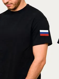 Футболка GoodsHub с флагом РОССИИ
