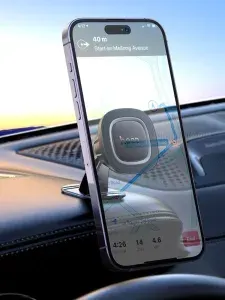 Hoco магнитный держатель для телефона автомобильный (H73) на приборную панель, черный