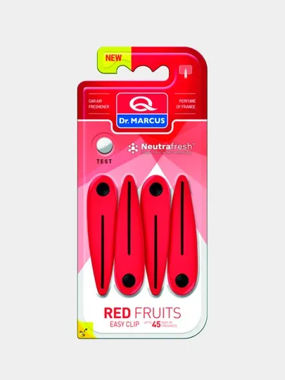 Автомобильный ароматизатор Dr. Marcus Easy Clip MiX Red Fruits