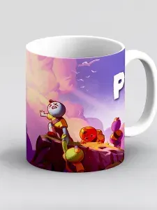 Кружка Peak Пик игра альпинисты скауты фиолетовый закат