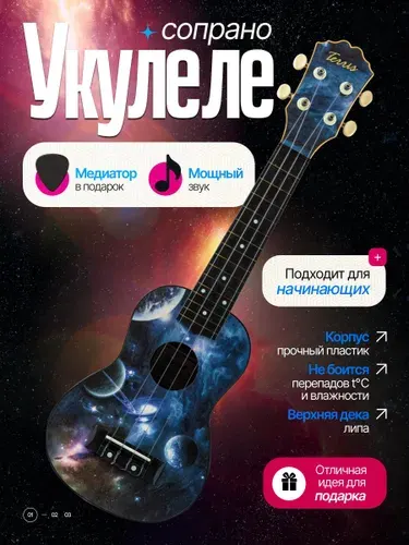 Укулеле сопрано TERRIS PLUS-70 SPACE