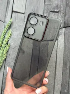 Чехол для Xiaomi Poco X7 Pro / Поко Х7 Про противоударный / с защитой камеры / прозрачный