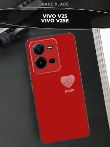 Чехол на Виво V25 / V25e, прозрачный