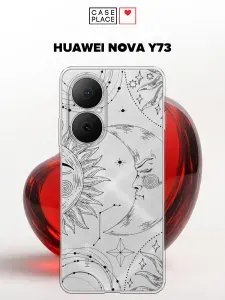 Чехол на Хуавей Нова Y73 необычный