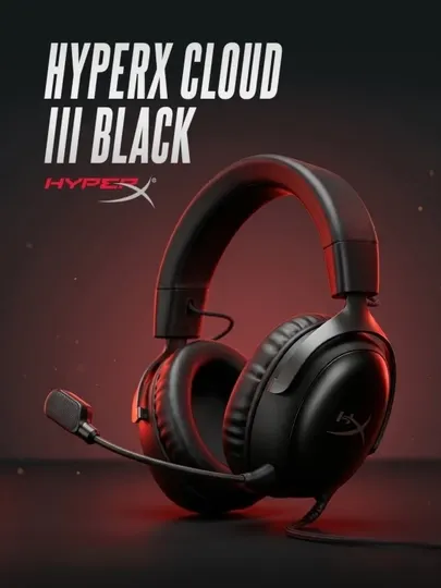 Игровые наушники HyperX Cloud III Wired