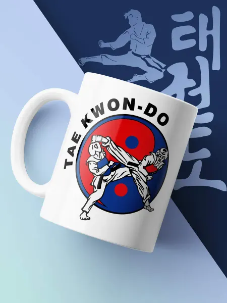 Favorit Club Кружка Боевое искусство Тхэквондо Удар Нога Борьба Спорт