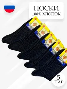 Носки мужские, 5 пар