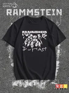 Футболка с принтом Rammstein 1 шт