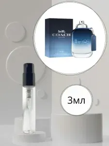 Coach Blue Coach Пробник Туалетная вода Мужская 3мл