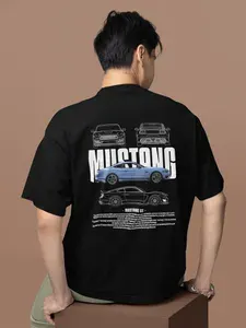 Футболка с принтом Mustang 1 шт
