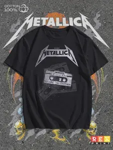 Футболка с принтом Metallica 1 шт