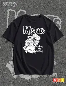 Футболка с принтом Misfits 1 шт