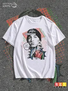 Футболка с принтом Eminem 1 шт
