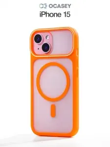 Прозрачный чехол на iPhone 15