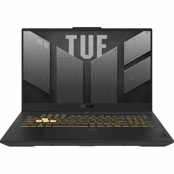 Ноутбук TUF Gaming F17 FX707VJB-HX100 17.3" IPS, Core 5 210H, 16GB, 512GB SSD, RTX 3050, Без ОС, grey (90NR0MY5-M003R0)