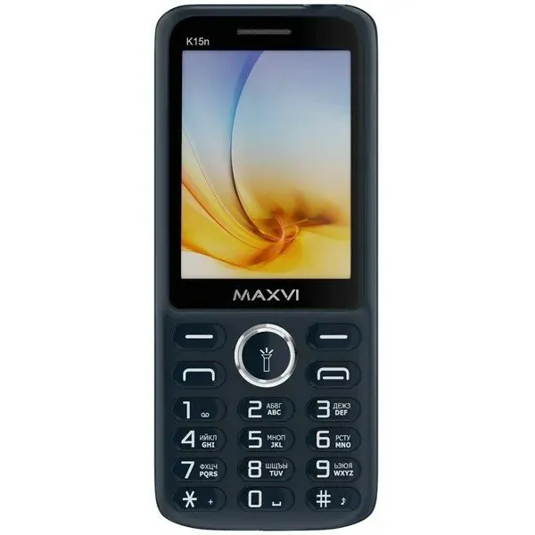 Мобильный телефон MAXVI K15N BLUE (2 SIM), синий