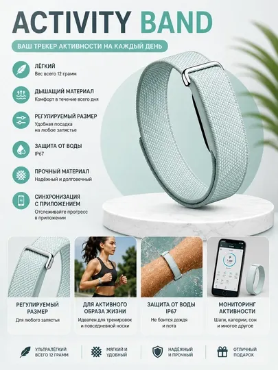 Фитнес-трекер Fitbit Air умные часы, смарт часы мужские и женские - Фитнес браслеты