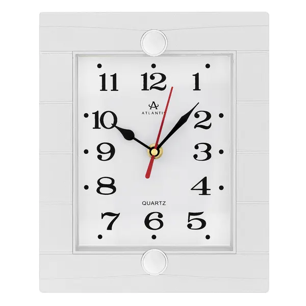 Часы настенные Atlantis TLD-6065B white