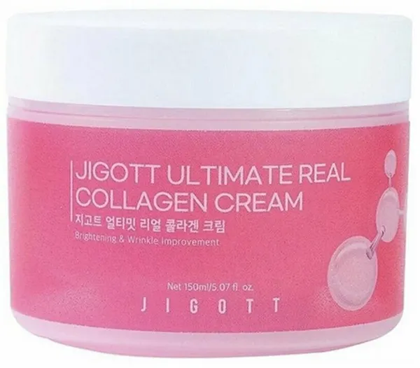 Jigott Крем для лица с коллагеном Ultimate Real Collagen