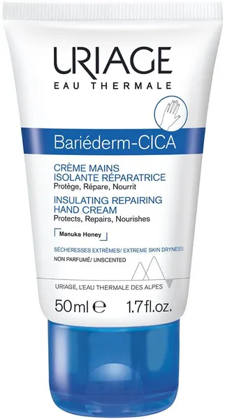 URIAGE Bariederm-Cica Крем для рук изолирующий восстанавливающий, 50 мл