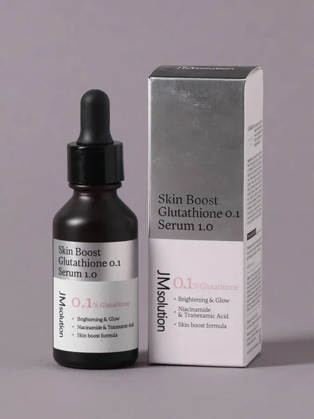 JMsolution Антиоксидантная сыворотка для лица с глутатионом 30мл Skin Boost Glutathione 0.1 Serum 1.0