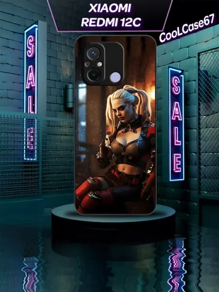 Чехол на телефон Redmi 12c харли CooLCase67