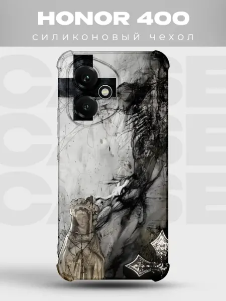 Прозрачный чехол на Honor 400 Y2K pinterest PRINTberries