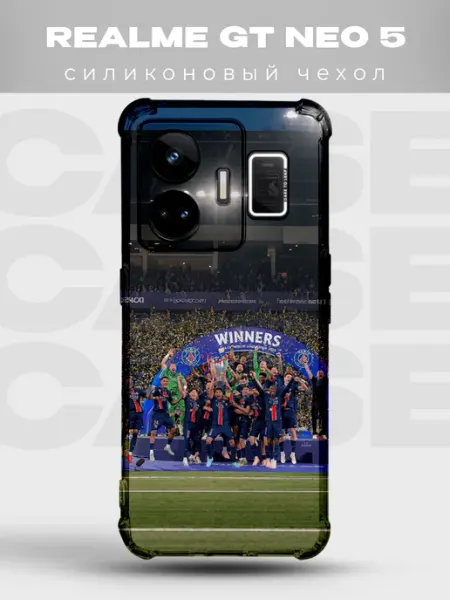 Чехол на Realme Gt Neo 5 футбол команда кубок PRINTberries