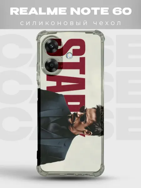 Чехол на Realme Note 60 60X Мстители марвел avengers суперге PRINTberries