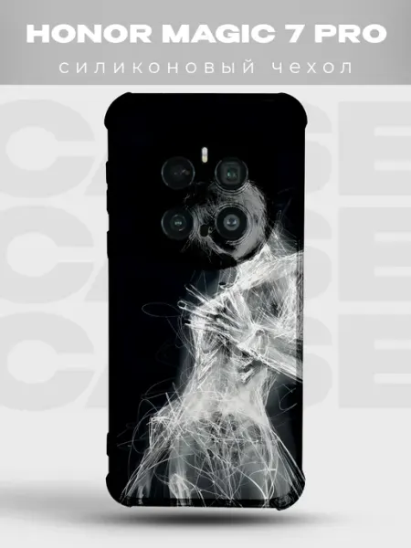 Прозрачный чехол на Honor Magic 7 Pro Y2K pinterest PRINTberries