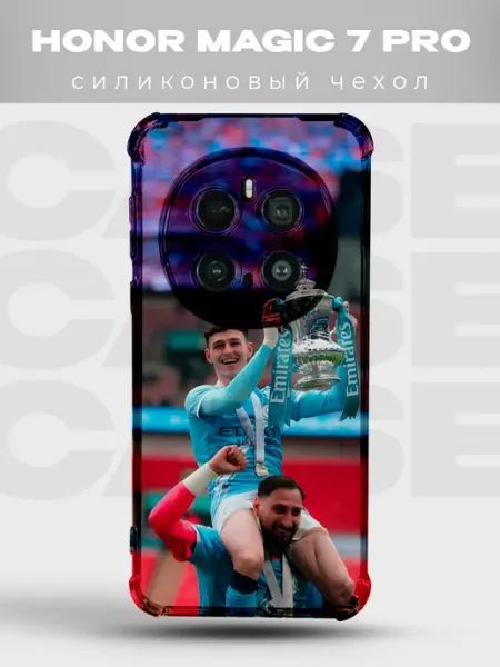 Чехол на Honor Magic 7 Pro Манчестер Сити кубок PRINTberries