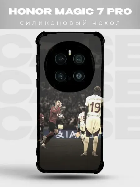 Чехол на Honor Magic 7 Pro Реал Мадрид футбол PRINTberries