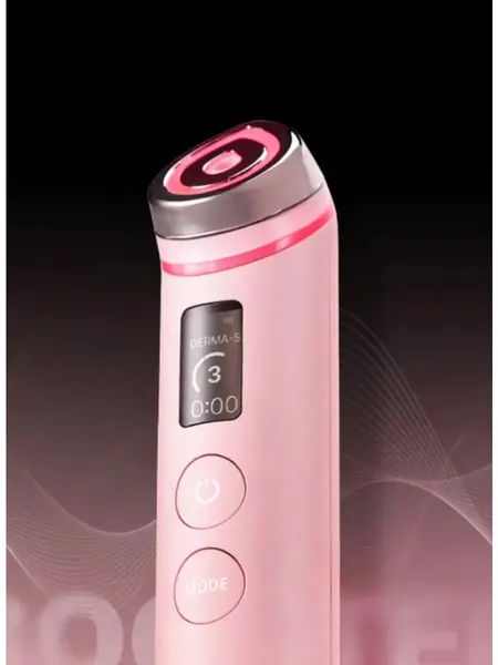 Массажер для лица AGE-R BOOSTER PRO EX PINK (Розовый), микротоки