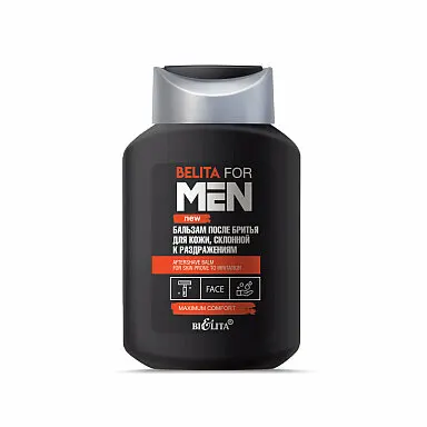 Бальзам после бритья для кожи склонной к раздражениям Belita for Men, 250 мл
